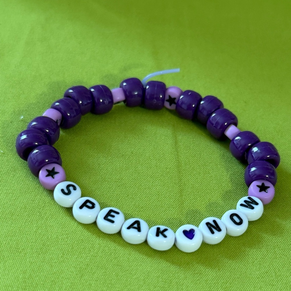 Handmade Speak Now Taylor Swift Friendship Bracelet